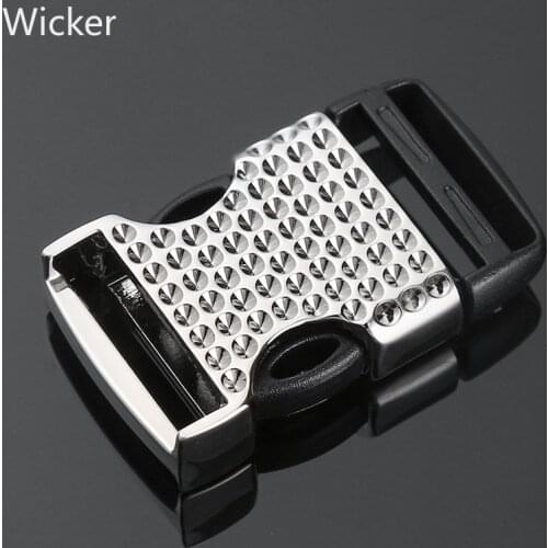 25 Mm Metal Backpack Strap Buckle Quick Side Release Buckle for Bag Luggage Outdoor Belt Webbing Belt Buckles for Men 2 Pcs/pack