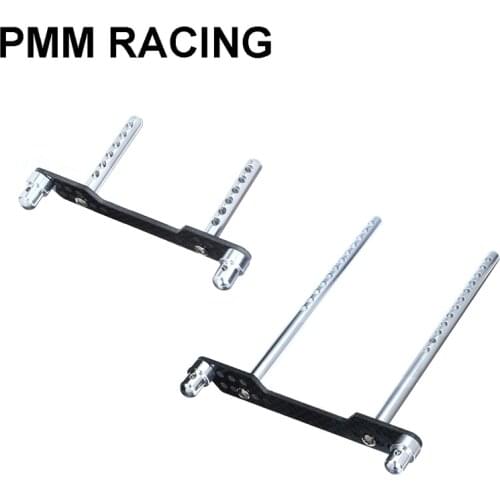 RC Front Rear Metal Car Shell Columns Carbon Fiber for 1/10 RC Crawler Car Axial SCX10 II 90046 90047 AX31391