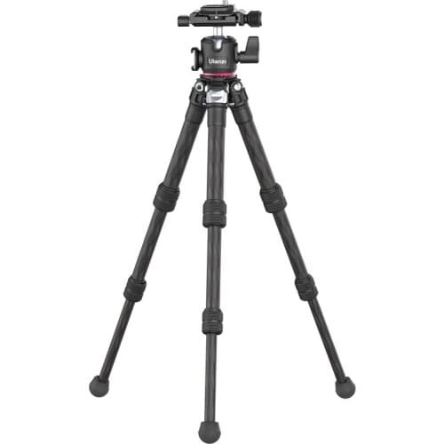 Ulanzi MT-20 Extendable Lightweight Carbon Fiber Tripod Monopod With 360° Adjustable Panoramic Ballhead Cold Shoe 1/4