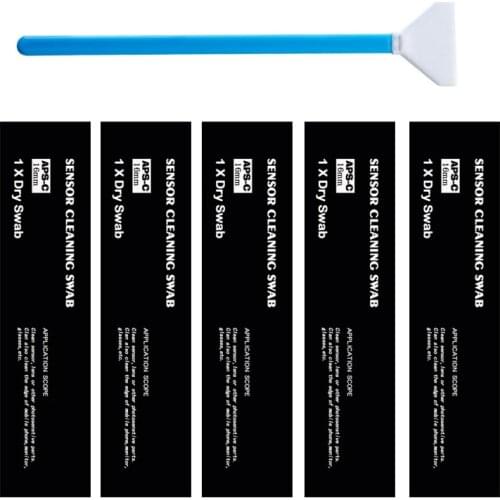 5pcs Wet Sensor Cleaning Kit Cleaner Swab Ultra for Canon Nikon Sony Digital Cameras CCD or CMOS Sensor