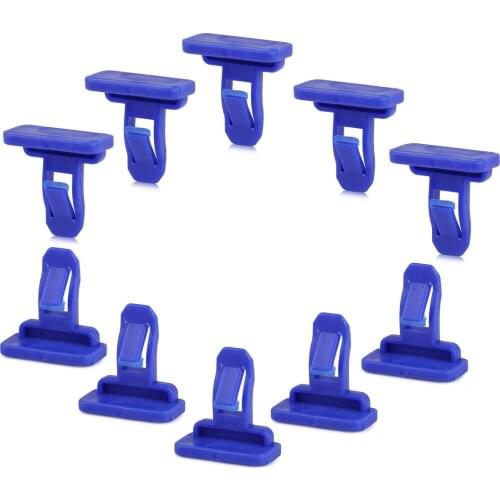 DWCX 10x Nylon Fender Flare Bumper Clips Retainer 75392-35200 75392-04010 For Toyota Camry FJ Cruiser Tacoma RAV 4 2005 2006