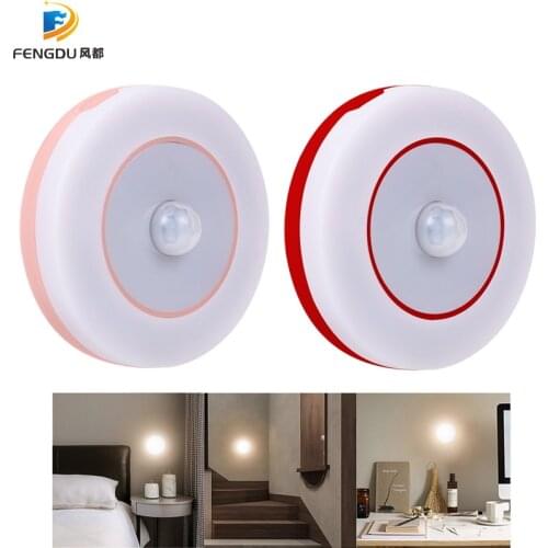 Bedroom Decor Night Lights Motion Sensor Night Lamp Childrens Gift USB Charging Bedroom Decoration Led Night Light