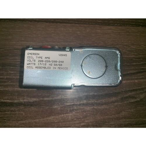 Original EMERSON solenoid valve coil AMG 208-240V 24v 220-230VAC