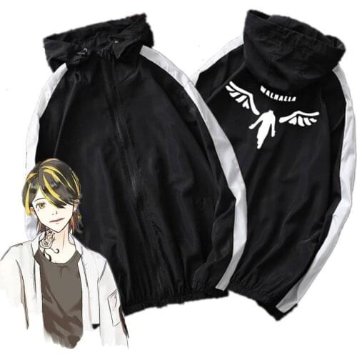 Tokyo Revengers Hanemiya Kazutora Cosplay Jacket casual mens sun protection clothes Mikey Draken Halloween Kids Adults anime