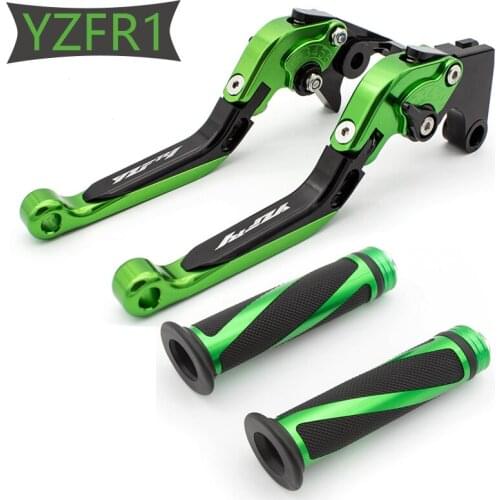 Motorcycle CNC Brake Clutch Levers Handlebar Knobs Handle Hand Grips For Yamaha YZF R1 2004-2008 2004 2005 2006 2007 2008