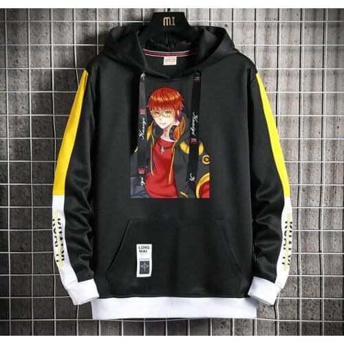 Anime Mystic Messenger Hoodie women men Popular Harajuku Hoodeds Pullover Streetwear Casual Fake Two-Piece jacket coat
