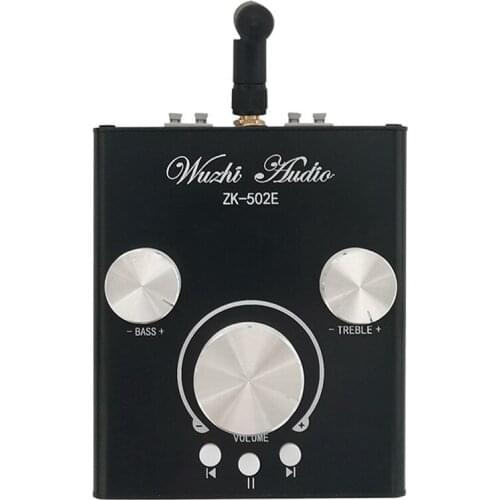 Top Bluetooth 5.0 2X50W TPA3116 Power Subwoofer Amplifier Board Module 2.1 Channel Class Home Theater Subwoofer Amp ZK-502E