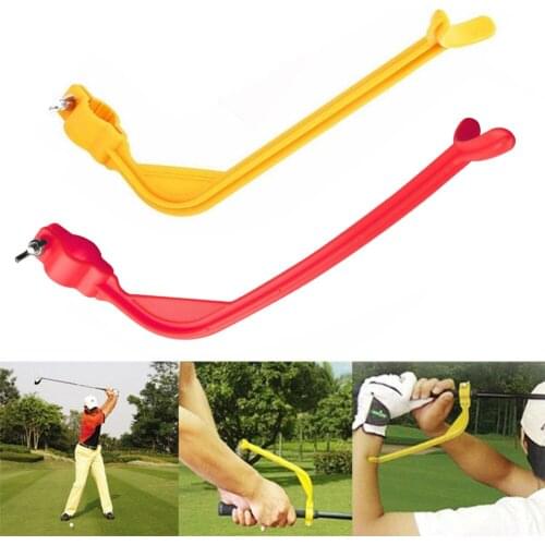 Golf Swing Action Corrector Beginner Trainer Gesture Corrector Wrist Arm Control Training Tool WHShopping