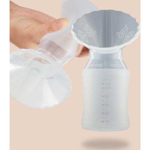 V-Coool Silicone Manual Breast Pump Baby Feeding Milk Suction Collector Extractor De Leche Accesorios EO