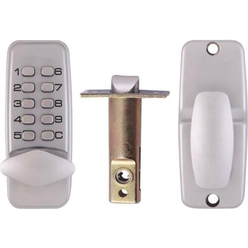 Waterproof Lever Handle Mechanical Combination Lockey Digital Numberal Deadbolt Door Coded Lock