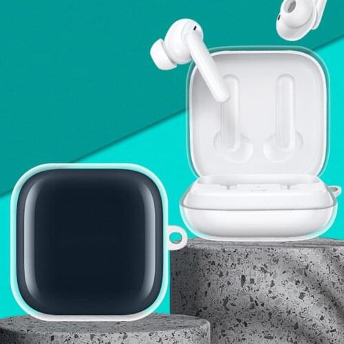TPU Protective Case Dustproof Transparent Cover for OPPO ENCO W51 Bluetooth Headset Silica Gel Anti-fall Protective Case