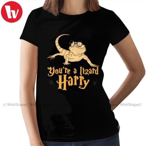Chameleon T-Shirt You Are A Lizard Harry Funny Reptile Gift T Shirt Kawaii Short-Sleeve Women tshirt Ladies Tee Shirt