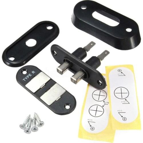1Set P-3 Black Sliding Door Contact Switch for Car Van Central Locking Systems