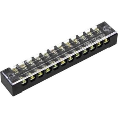 1PCS Terminal Block TB-1512 Modular Terminal Block Connector Terminal Block 15A 12-position Terminal Block Terminal Block