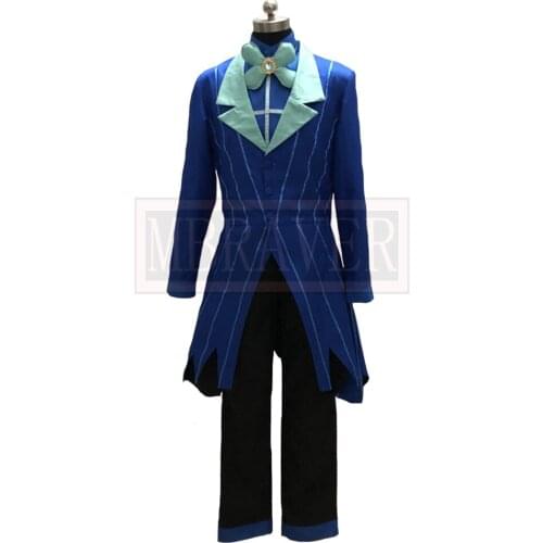 2020 Hazbin Cosplay Hotel Costume ALASTOR 2P Uniform Full Suit