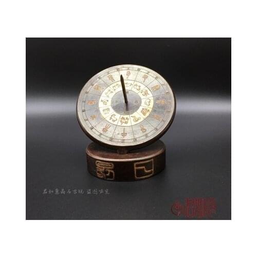 Antique Copper (Sundial Model. Zodiac Compass) Ornaments