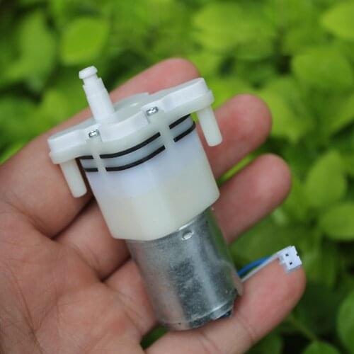 Micro mini Air Pump DC 3V-5V 4V 0.5A Vacuum Pump Dual Way 2 Way Double Inlet Outlet Electirc Gas Pumps DIY Aquarium Fish Tank