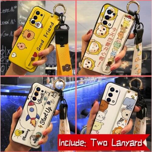 Kickstand TPU Phone Case For OPPO A74 5G/A54 5G Shockproof Durable For Girls Dirt-resistant