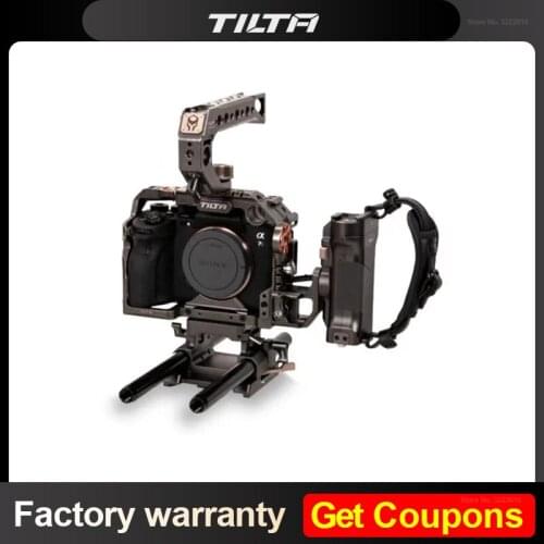 TILTA Tiltaing Sony a7s3 a7S III Pro Kit camera cage provides complete protective armor for the Sony a7S III camera
