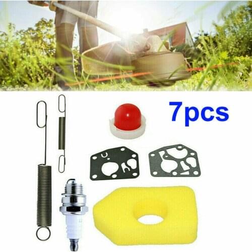 7PCS Lawn Mower Service Kit For Briggs Stratton Classic And Sprint Engines For Sprint & Classic Motors 691859 692211 Repair