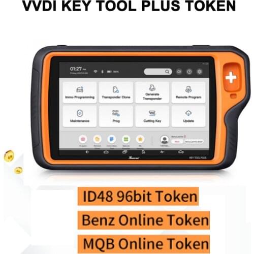 Token For VVDI KEY TOOL PLUS MB BGA Tool Password Calculation+ 96 bit ID48 Copy+MQB Online Calculation to get IMMO data Online