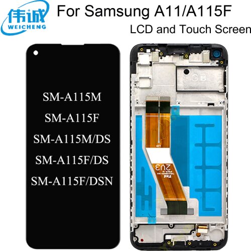 Original Display For Samsung Galaxy A11 LCD Display Touch Screen Assembly For Samsung A11 Lcd with frame A115F A115F/DS Lcd