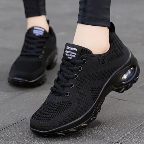 2020 New Sneakers Women Shoes Mesh Breathable Flat Anti-Slip Woman Sneaker Outdoor Trainer Female Zapatos De Mujer Sport Shoe
