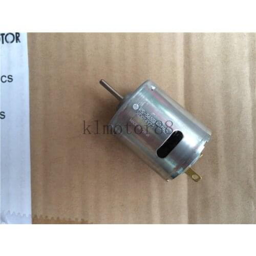 1pcs RS-365SH-2080 original DC micro motor 6-20V dual shaft carbon brush hair dryer hot air gun motor