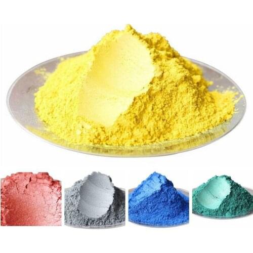 100g mixed 5 Colors Pearl Powder Pigment Mineral Mica Powder for Car Dye Colorant Soap Nail Automotive Arts Craft Acryl