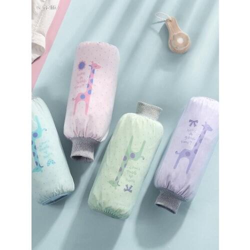 Anti-dirty anti-fouling sleeves winter down jacket wear-resistant protective sleeves home kitchen cooking waterproof sleeves