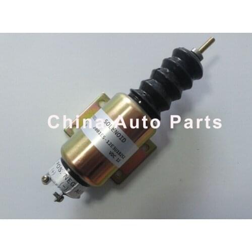 Diesel Engine Fuel Shutoff Solenoid 2001ES-12E3U1B2S2 SA-5174-12 12V 2 terminals