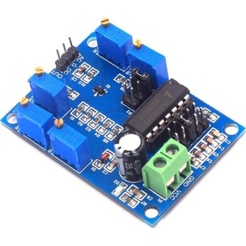 Signal Generator Medium/Low Frequency 10Hz-450KHz Signal Source Triangle Wave/Rectangular Wave/Sine Wave Generator Module