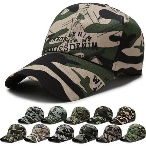 Camouflage Tactical Hats Camo Women Men Baseball Caps Outdoor Hunting Fishing Men Caps Summer Sun Hats