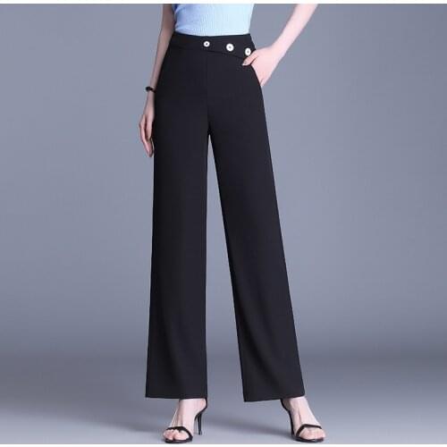 KUANGNAN Women's Business Trousers