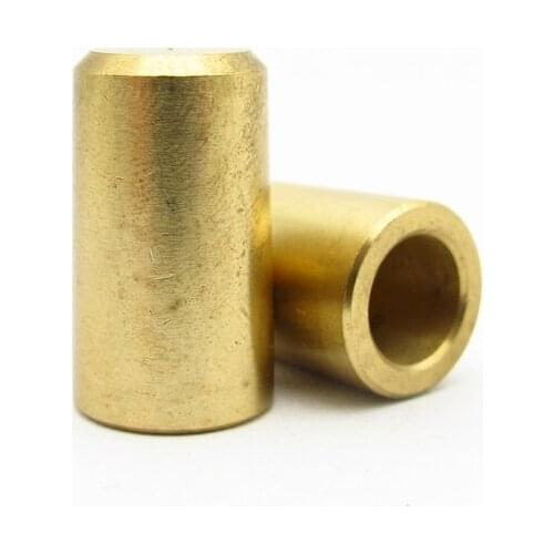 Brass B16 Drill Clamp Chuck Coupling Connector Sleeve Connecting Rods For 8mm 10mm Motor Shaft