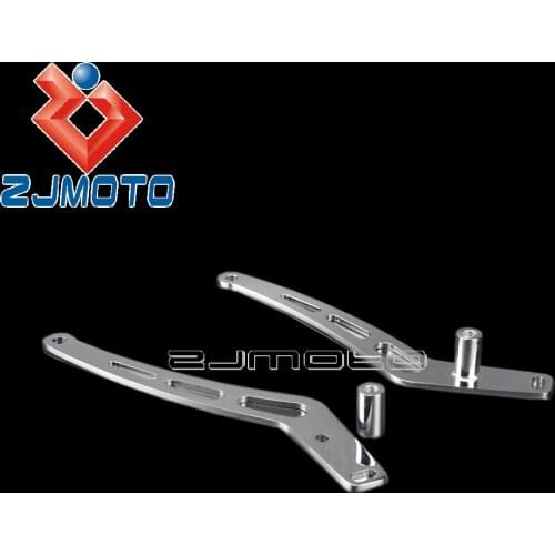 Motorcycle Stainless Steel Foot Pegs 4519 Cruise Peg Mount Foot Rests For Honda VTX1300 Retro S T 2003-2009 VTX1300C 04-09