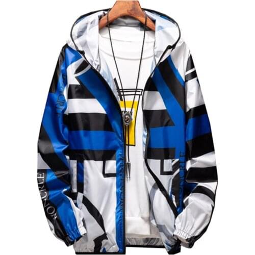 2020 rash guards mens jacket youth casual breathable Harajuku zipper coat summer thin sports hooded rash guards Women