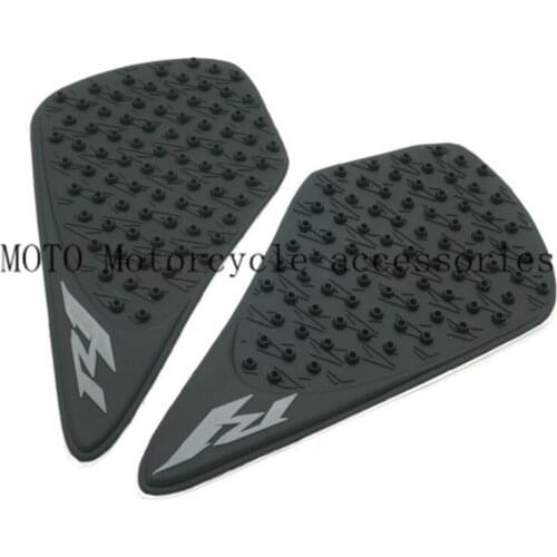 New Motorcycle Gas Knee Grip Tank Traction Pad Side Stickers Decals For Yamaha YZF R1 2007 2008 Tank Pad Protector Stickers