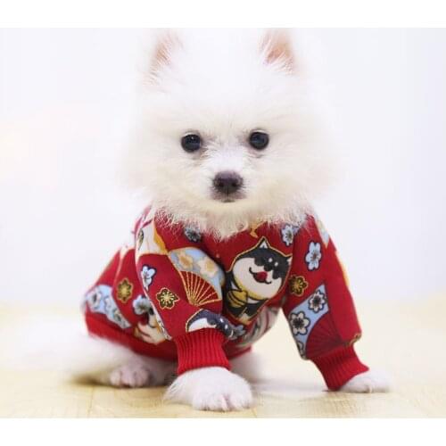 Puppy Clothes Dog Clothes Cat Clothes Dog Clothes for Small Dogs With Fashion and Cute Cartoon Picture