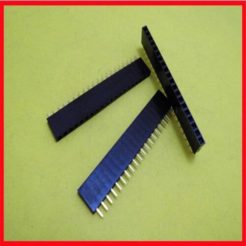 20PIN row seat 1*20P row female 2.54mm pitch single row female seat row needle seat single row seat LCD12864 dedicated