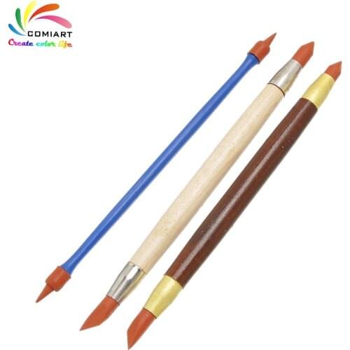 Silicon Shaper Pen Pottery Clay Sculpture Tools Pottery Ceramics Carving Modeling Shaping Tool
