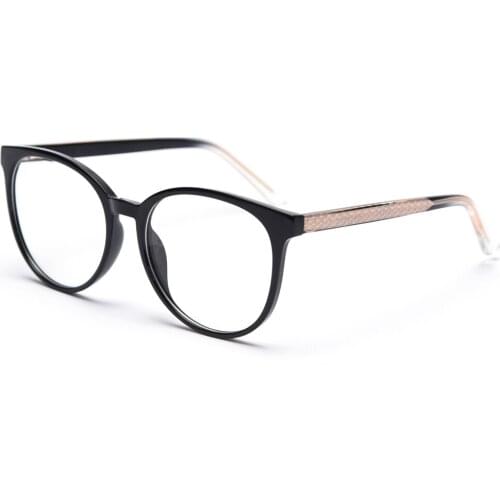 Veshion TR90 Vintage Glasses Female Optical Clear Lens Women Fashion Round Spectacles Men Acetate High Quality Gift Items