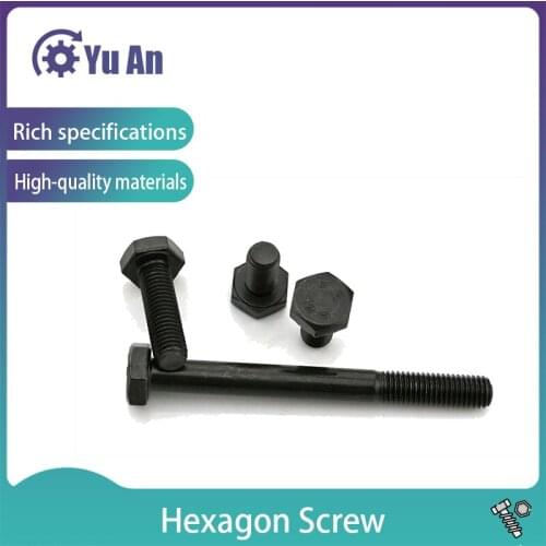 12.9 Grade External Hex Screw Alloy Steel High Strength External Hex Bolt M20M22M24 1Pcs