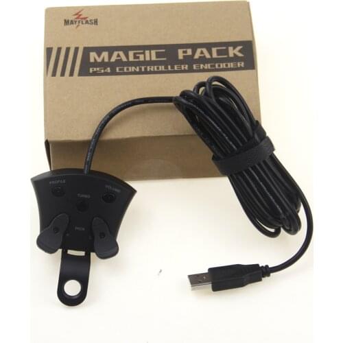 2019 Mayflash Magic Pack For PS4 Controller Encoder FPS Adapter With MODS Paddles For PS4