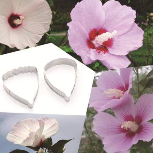 Althea 2Pcs Stainless Stell Cookie Cutter Pastry & Biscuit Baking Cutter Cake Decorating Tools Cupcake Mold Fondant Tools