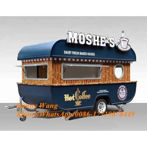 5.35m New Arrival Outdoor Mobile Food Trailer/ Street Mobile Food Cart/ China Factory Mobile Food Truck For Sale