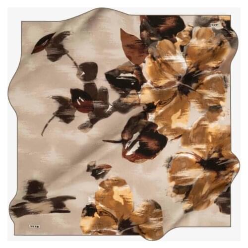 Aker İpek Krep Saten Eşarp KAMP6