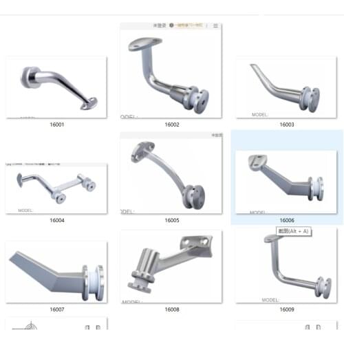Freeshipping Bracket Stainless Steel Handrail Fittings Glass Top Bracket for 38.1mm Pipe Handrail