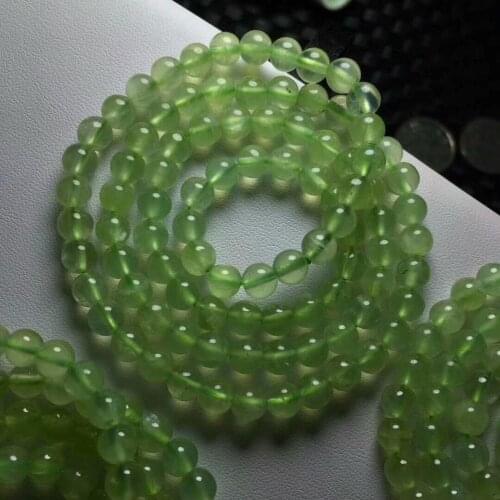 Free Shipping Natural Grape Stone Crystal Beads Bracelet 6.5-6mm AAA(CX) 3rows