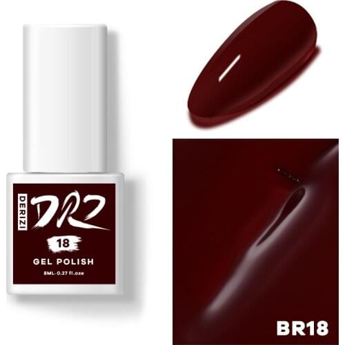 DERIZI 60 Colors Series NO.18 Nail Polish Vernis Semi Permanent Hybrid Varnish Gel Polish UV Gel Manicure Primer Nail Art